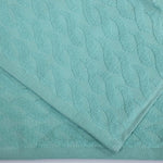 Turkish Cotton Herringbone Jacquard Assorted 6 Piece Towel Set - Towel Set by Superior Brand