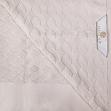 Turkish Cotton Jacquard Herringbone and Solid 4 Piece Bath Towel Set - Bath Towel by Superior Brand