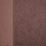 Turkish Cotton Jacquard Herringbone and Solid 4 Piece Bath Towel Set - Bath Towel by Superior Brand