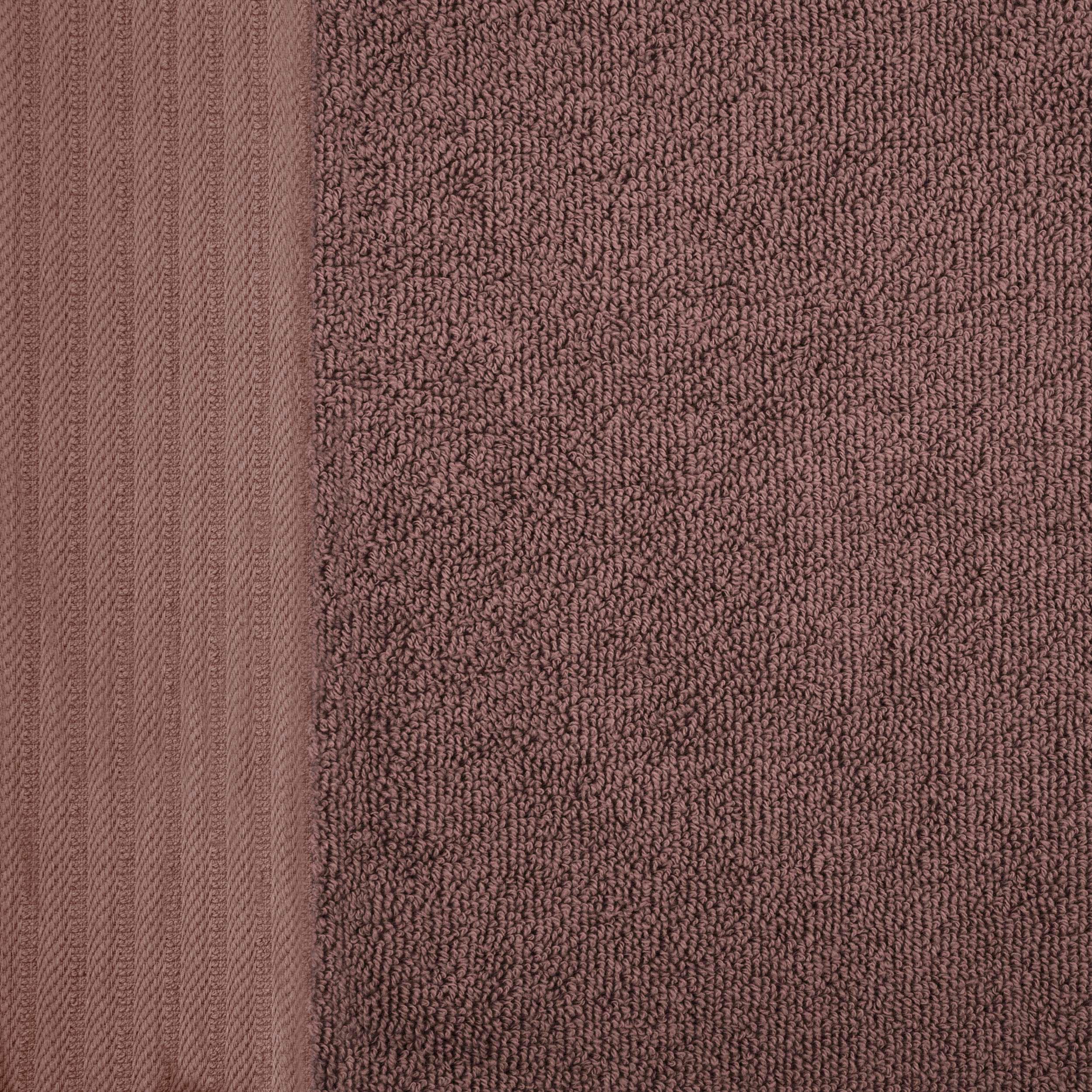 Turkish Cotton Jacquard Herringbone and Solid 4 Piece Bath Towel Set - Bath Towel by Superior Brand