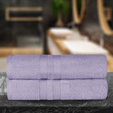 Ultra-Soft Cotton Absorbent Quick-Drying Solid Bath Sheet Set of 2 - Bath Sheet by Superior Brand
