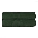 Ultra-Soft Cotton Absorbent Quick-Drying Solid Bath Sheet Set of 2 - Bath Sheet by Superior Brand