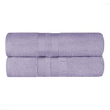 Ultra-Soft Cotton Absorbent Quick-Drying Solid Bath Sheet Set of 2 - Bath Sheet by Superior Brand
