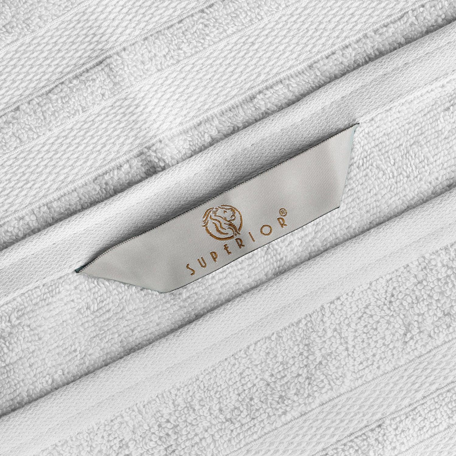 Ultra-Soft Cotton Absorbent Quick-Drying Solid Bath Sheet Set of 2 - Bath Sheet by Superior Brand