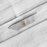 Ultra-Soft Cotton Absorbent Quick-Drying Solid Bath Sheet Set of 2 - Bath Sheet by Superior Brand