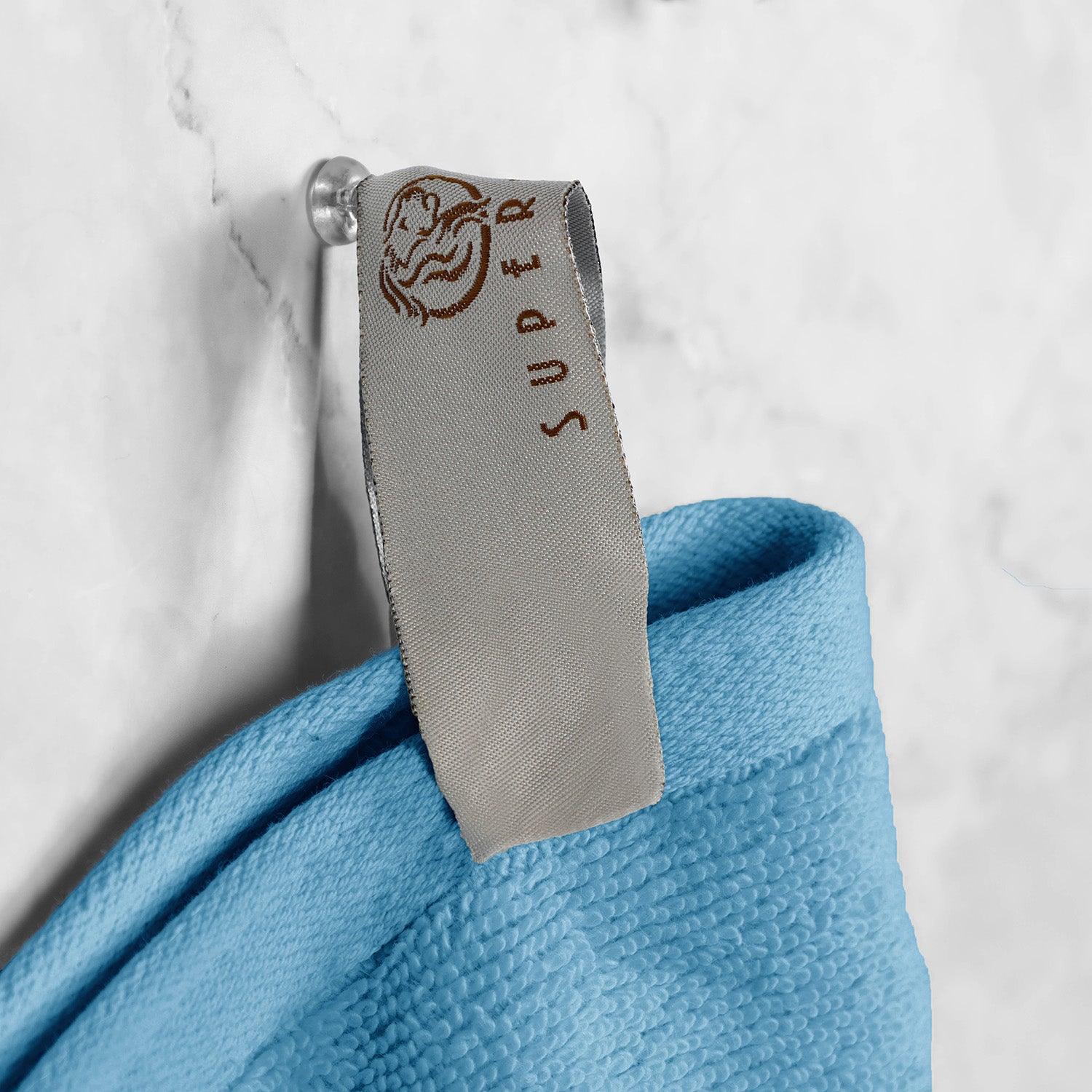 Ultra-Soft Cotton Absorbent Quick-Drying Solid Bath Sheet Set of 2 - Bath Sheet by Superior Brand