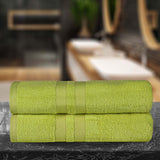 Ultra-Soft Cotton Absorbent Quick-Drying Solid Bath Sheet Set of 2 - Bath Sheet by Superior Brand