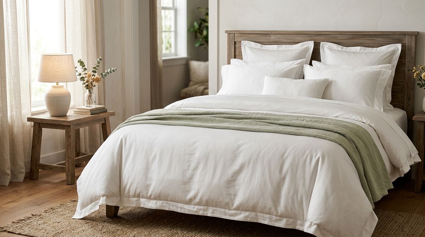 Best Pottery Barn alternatives for Egyptian cotton bedding