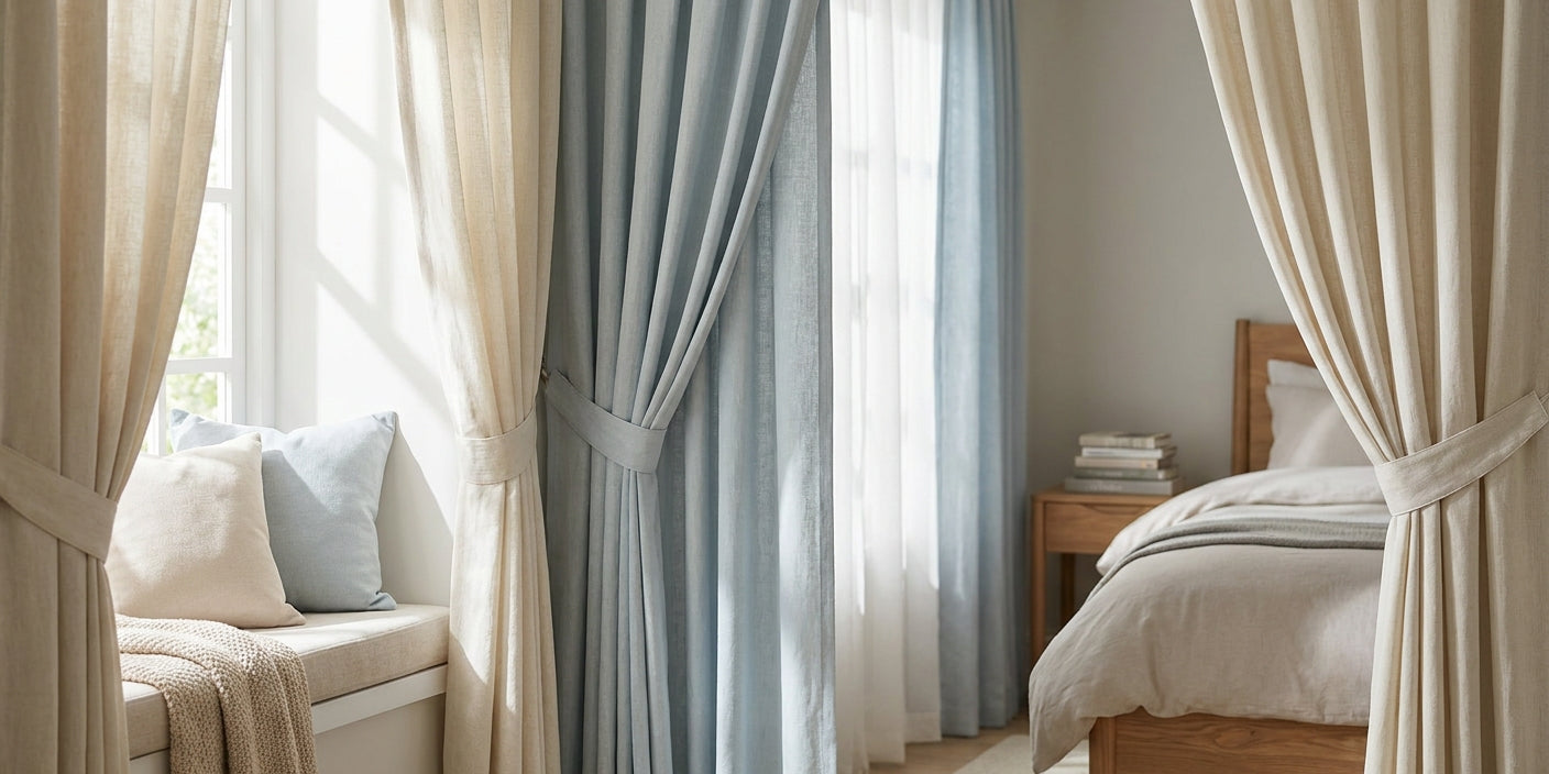 Curtains for a guest bedroom