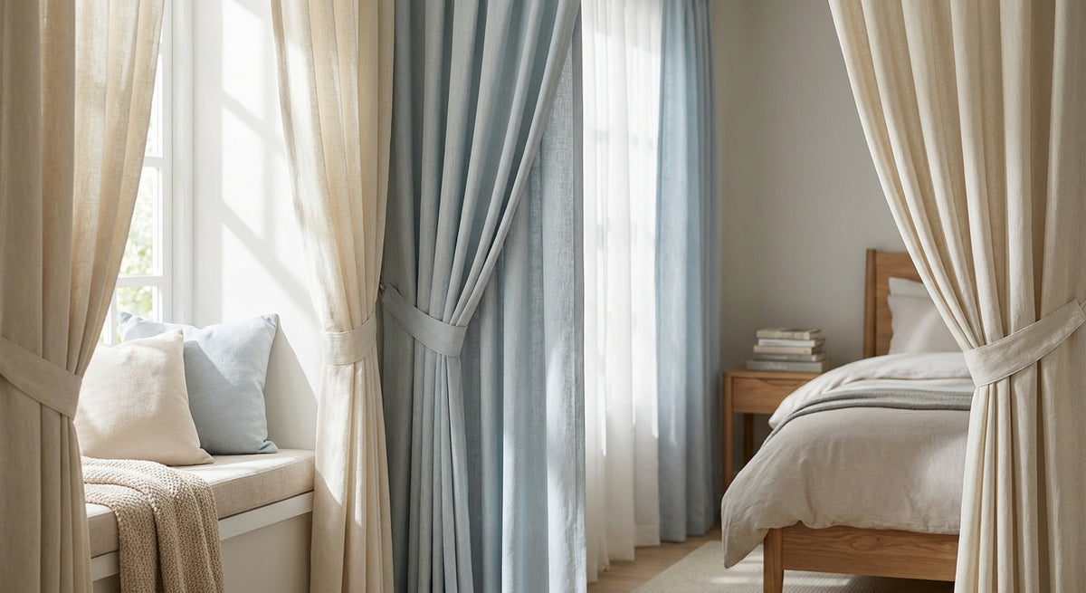 Curtains for a guest bedroom
