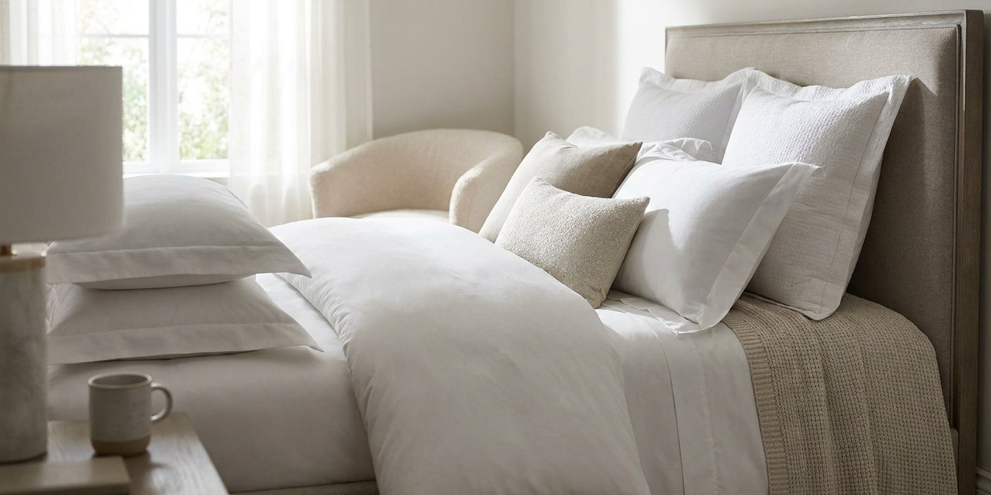 How to layer a bed like a hotel