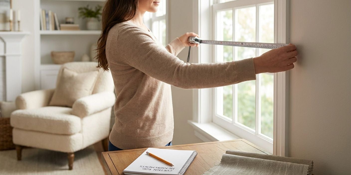 How to choose a curtain rod size and placement