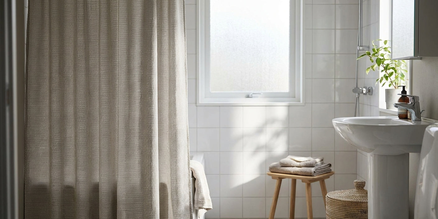 Best shower curtains for a small bathroom