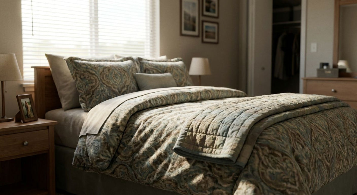 Comforter sets for military housing