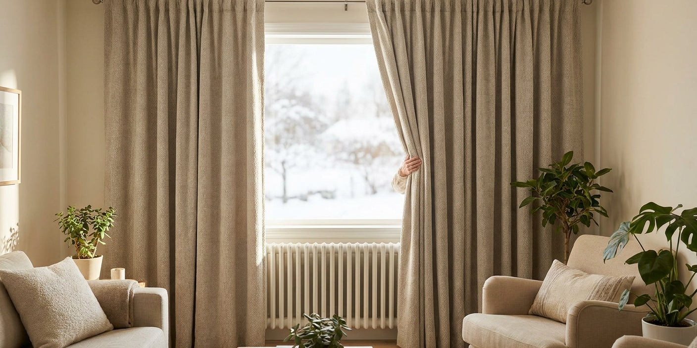 Thermal curtains for energy savings