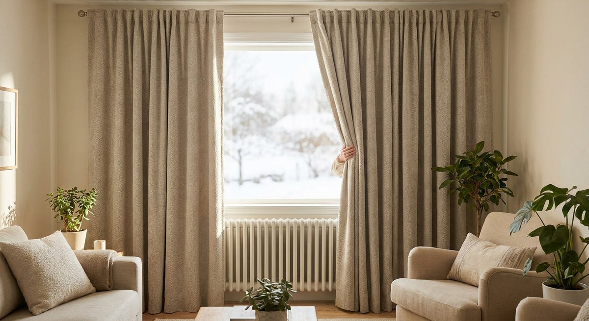 Thermal curtains for energy savings