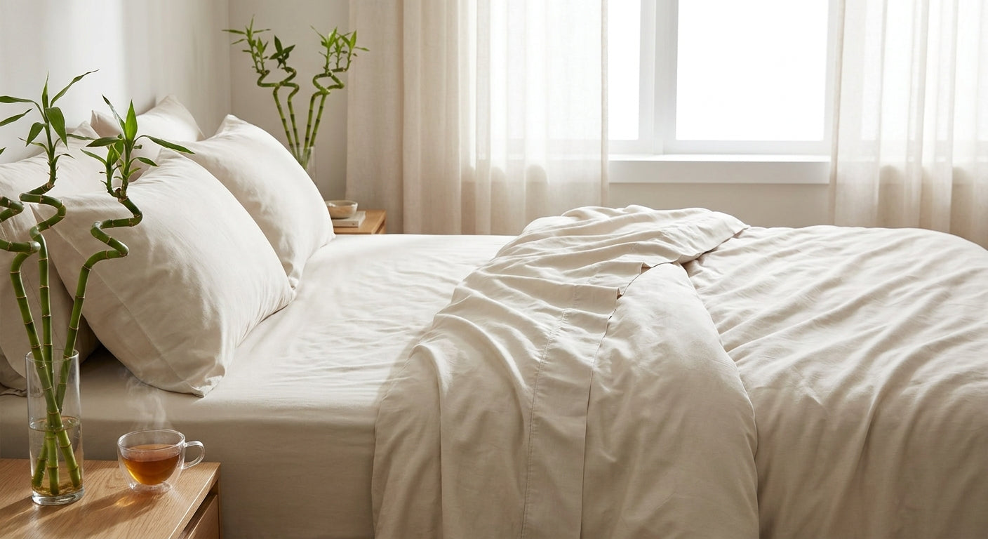 Bamboo sheets for hot sleepers