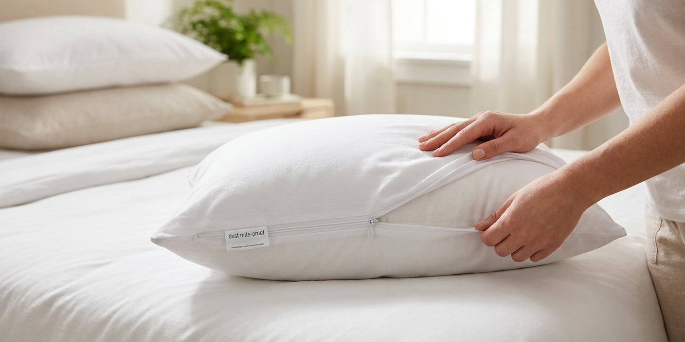 Pillow protectors for allergies