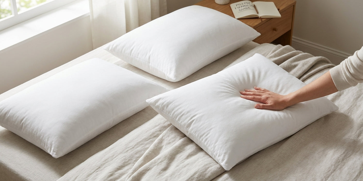 How to choose pillow firmness for your sleep position