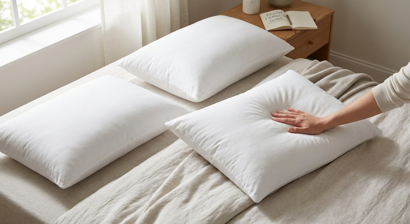 How to choose pillow firmness for your sleep position