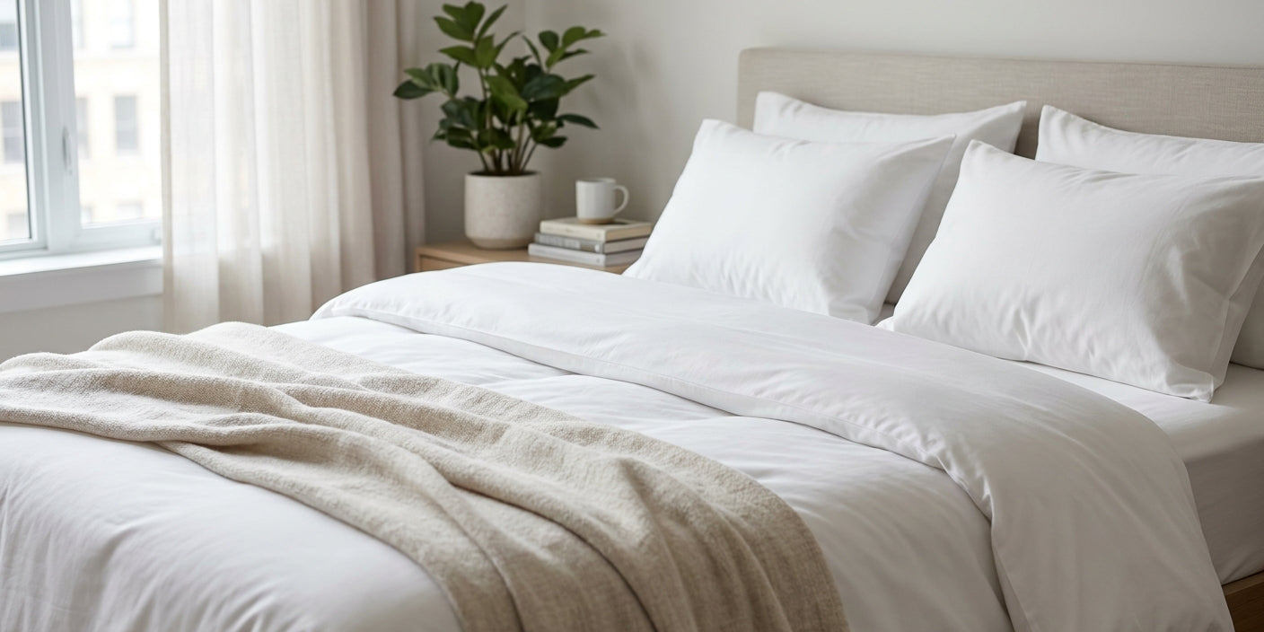 Best egyptian cotton sheet sets for a first apartment
