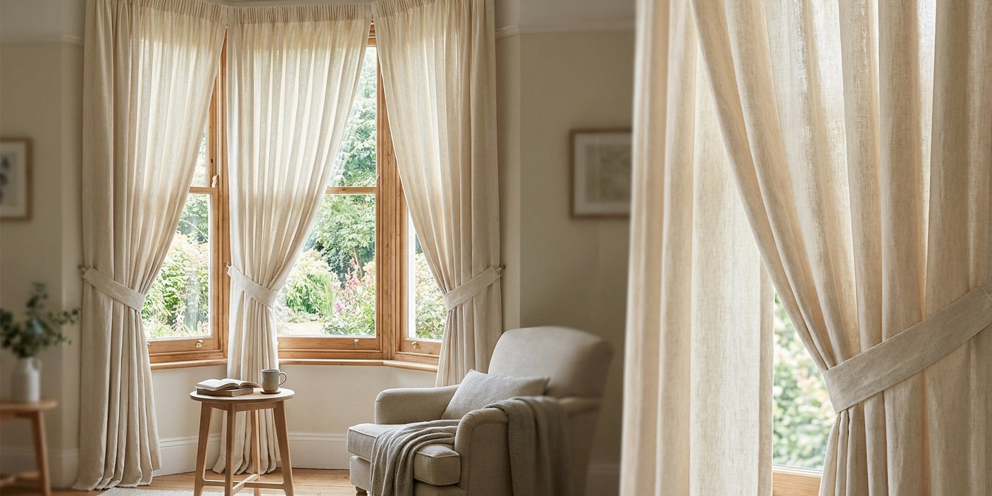 Curtains for bay windows