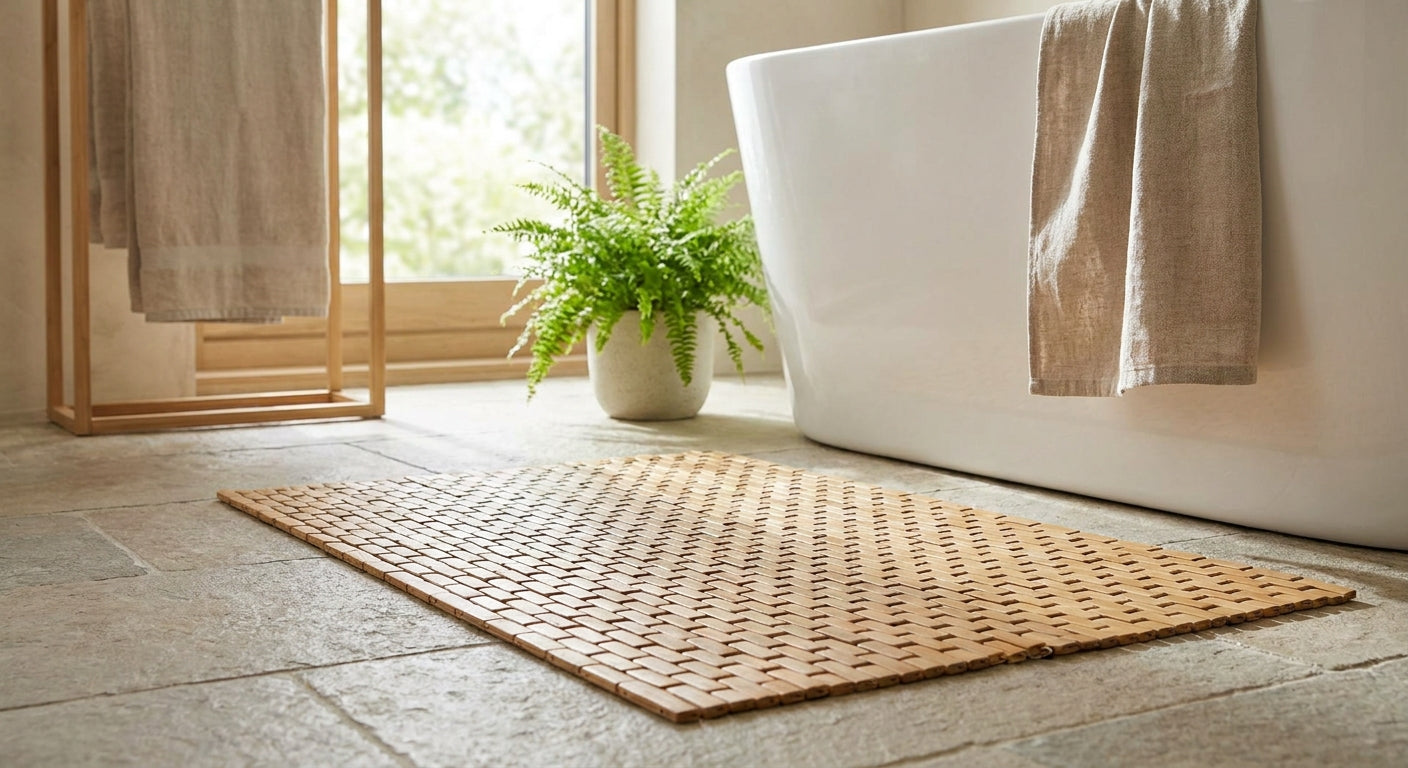 Best bamboo bath mat for eco-friendly bathrooms