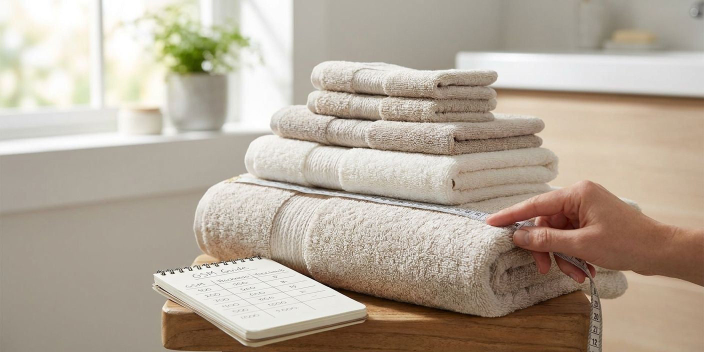 How to choose towel weight for absorbency