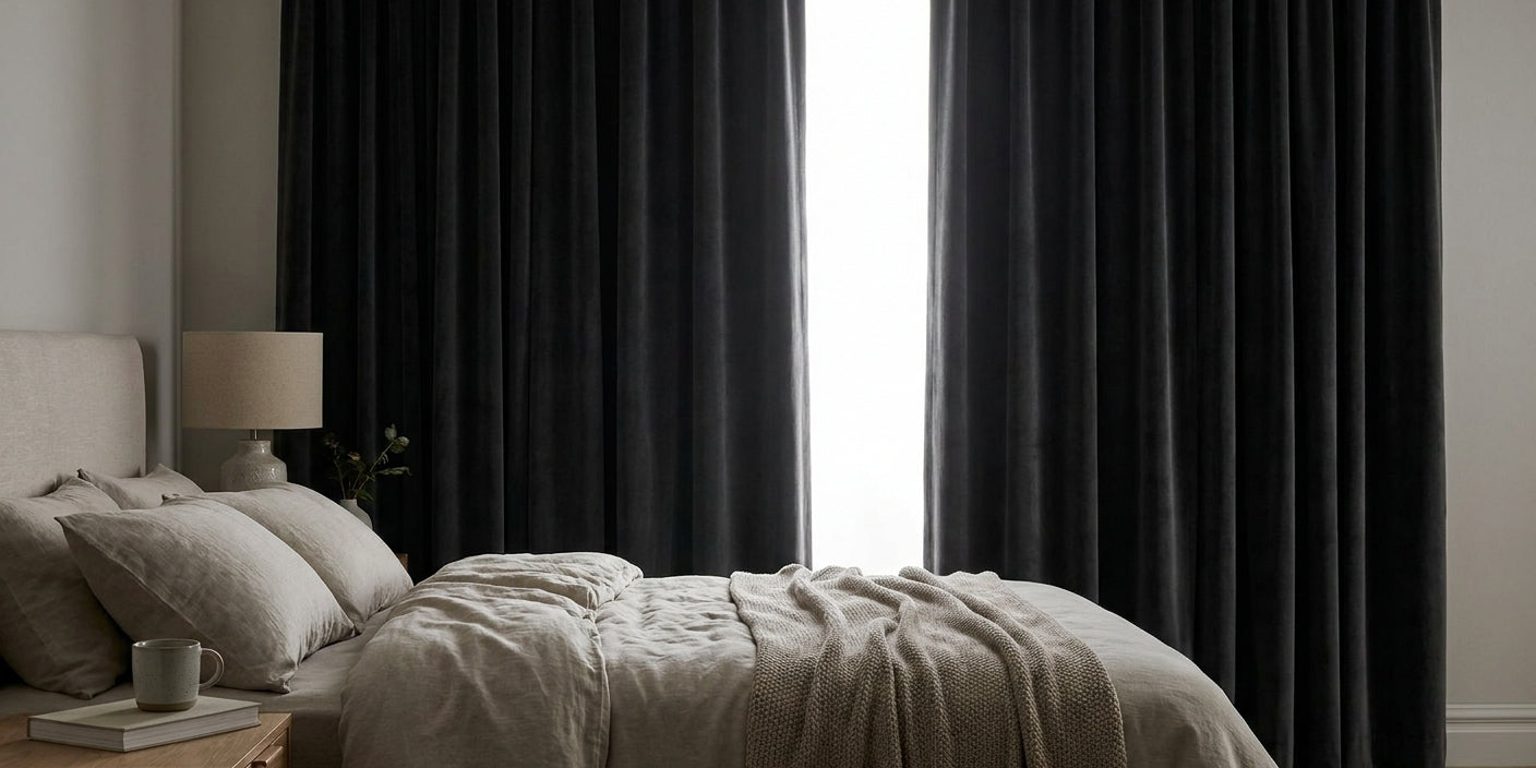 Blackout curtains for bedrooms: how to block light for better sleep