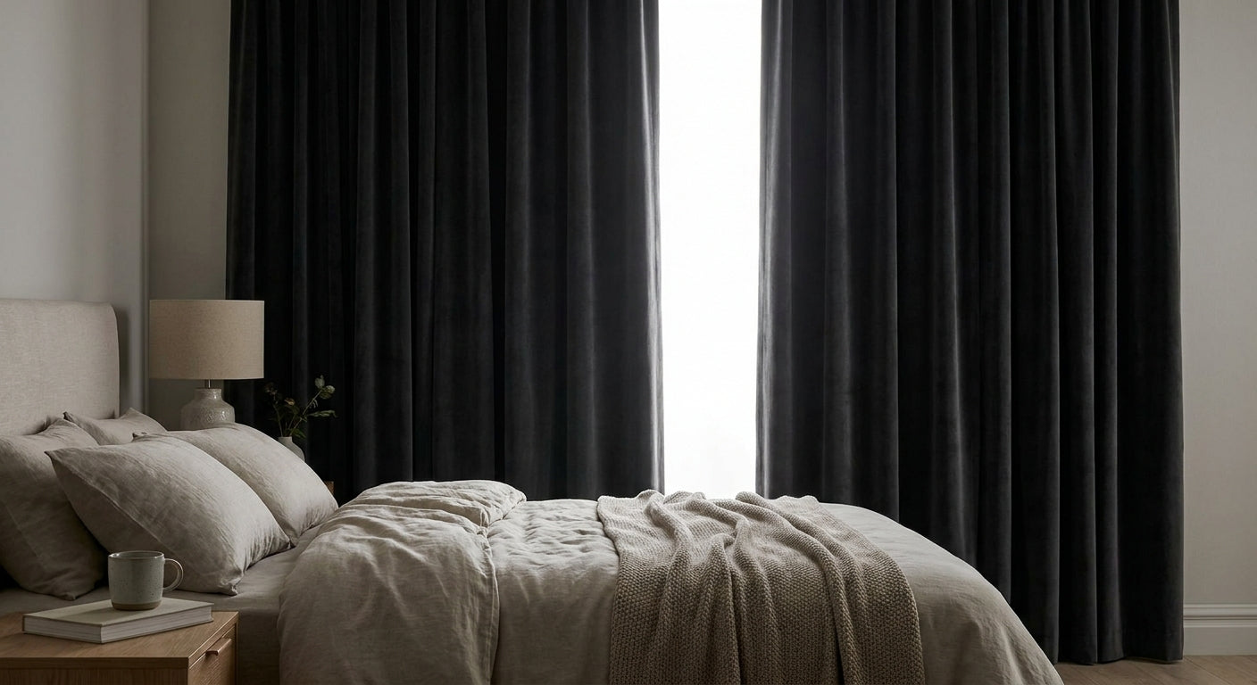 Blackout curtains for bedrooms: how to block light for better sleep