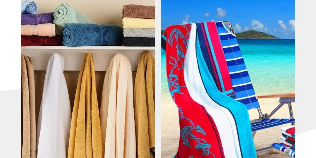 Bath Towels and Beach Towels- What's the Difference? - Superior Brand