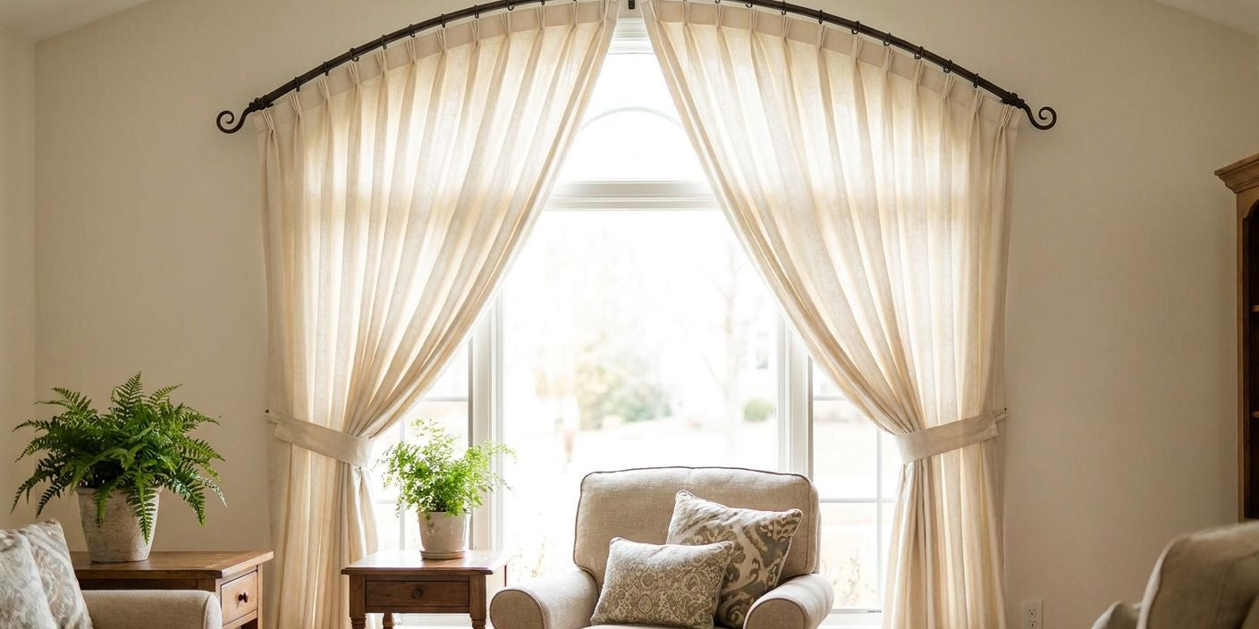 Curtains for arched windows