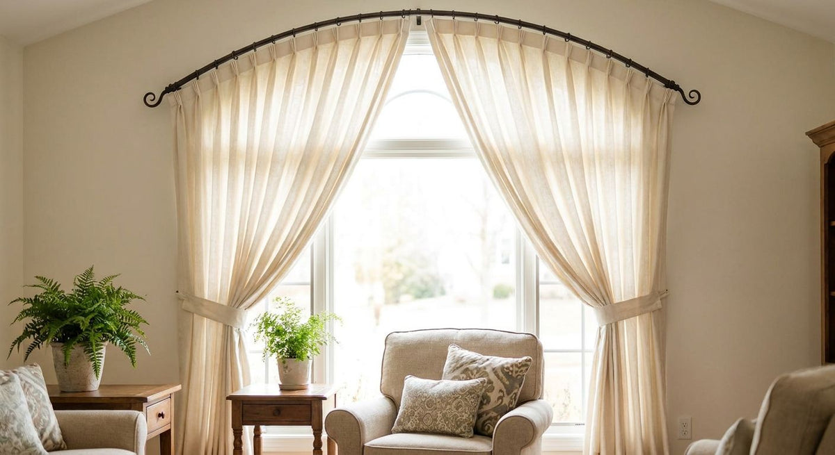Curtains for arched windows