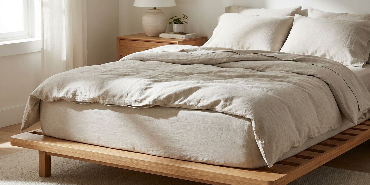 Sheets for platform beds without a box spring