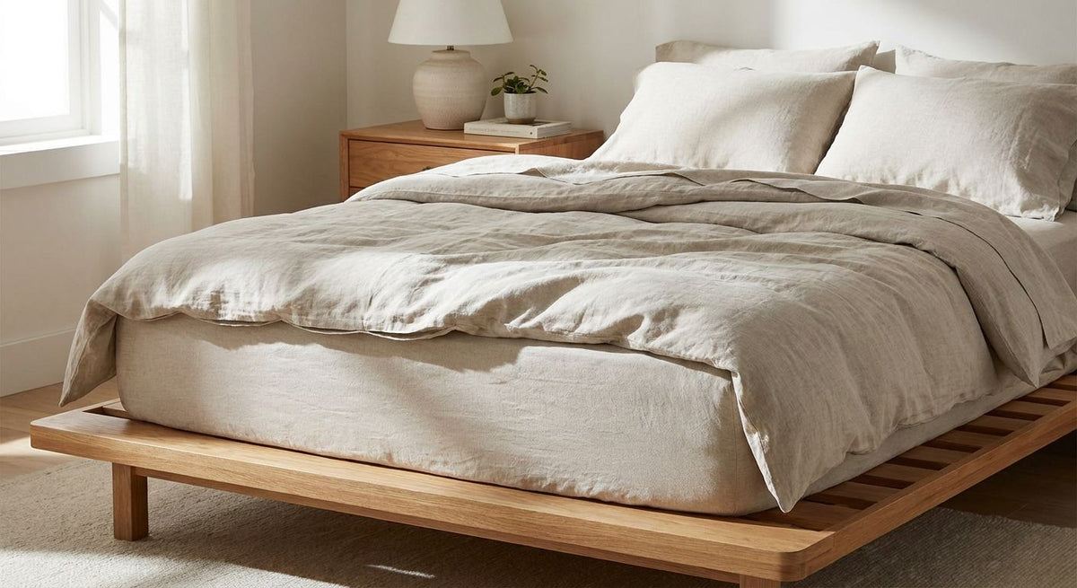 Sheets for platform beds without a box spring
