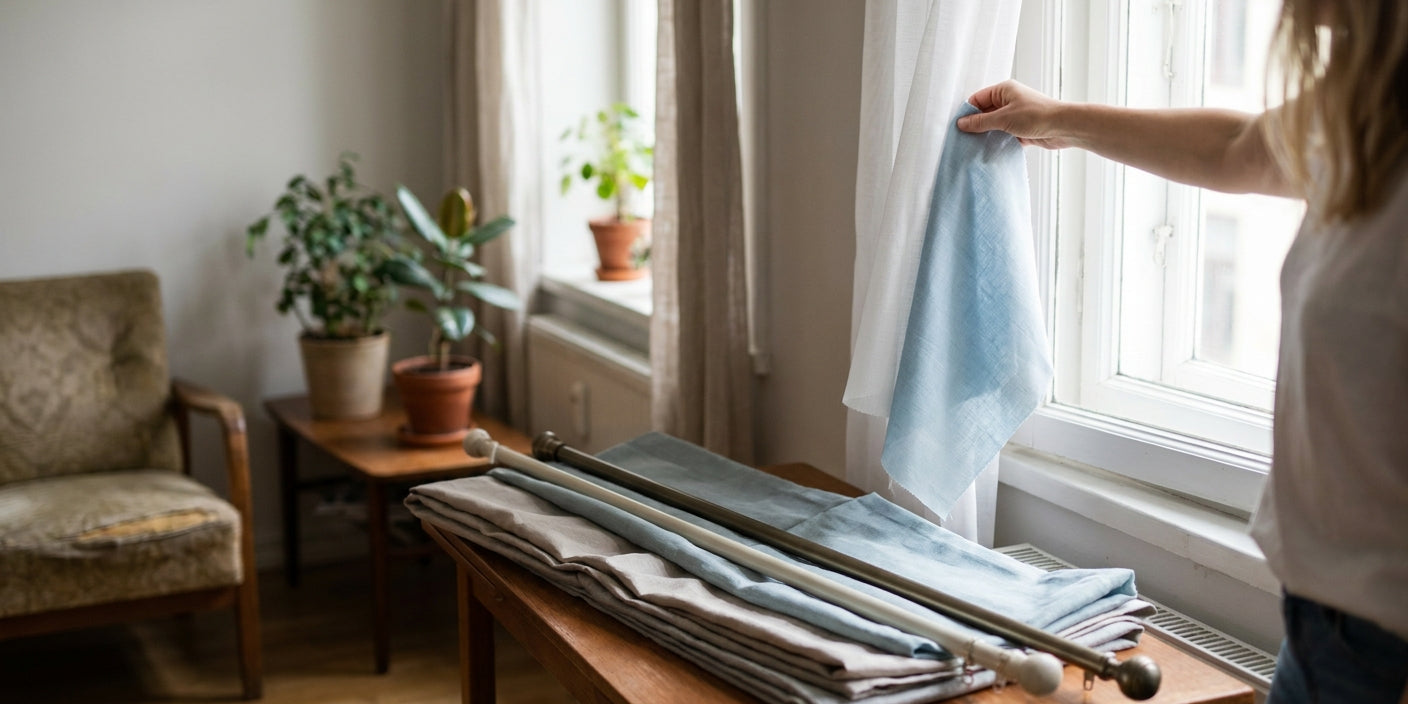 How to choose curtains for small apartment windows