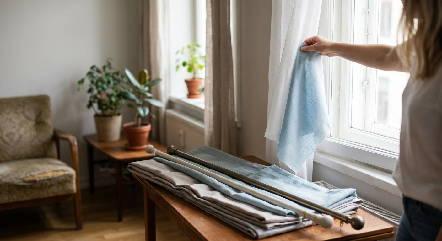 How to choose curtains for small apartment windows