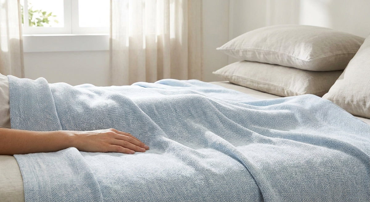 Cooling blankets for hot sleepers