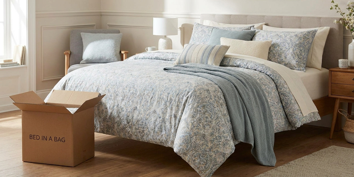 Bed in a bag sets for a quick bedroom refresh