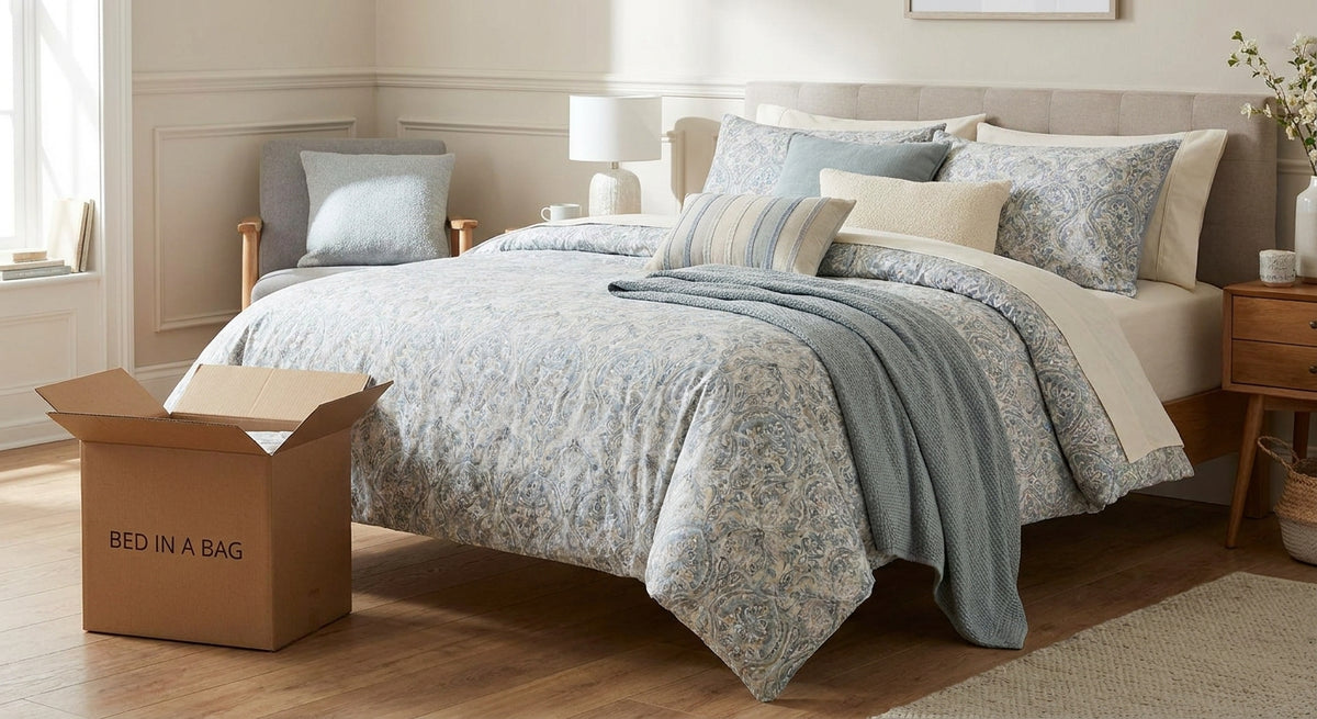 Bed in a bag sets for a quick bedroom refresh