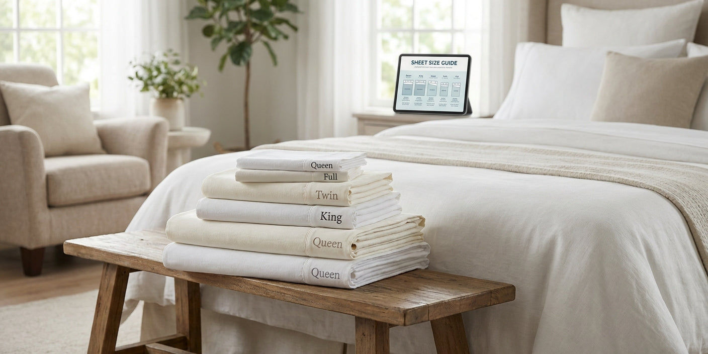 How to choose the right sheet size for your mattress