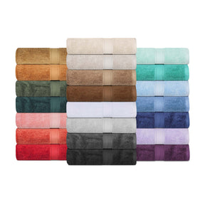 Egyptian Cotton Pile Absorbent Solid 4 Piece Hand Towel Set