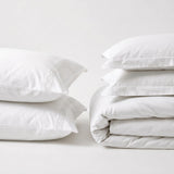 5-Piece Embroidered Egyptian Cotton 1000 Thread Count Duvet Cover Bundle