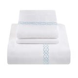 1000 Thread Count Egyptian Cotton Embroidered Duvet Cover Set - Egyptian Cotton Duvet Cover Set by Superior