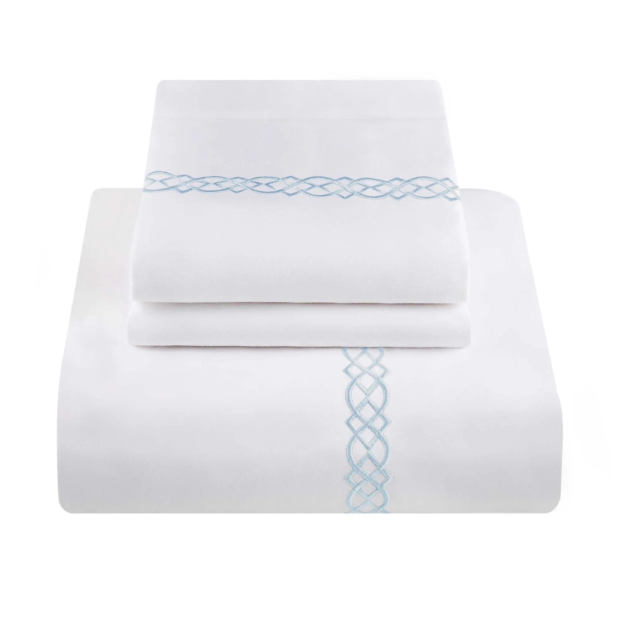 1000 Thread Count Egyptian Cotton Embroidered Duvet Cover - Egyptian Cotton Duvet Cover Set by Superior Brand