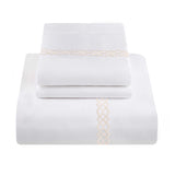 1000 Thread Count Egyptian Cotton Embroidered Duvet Cover Set - Egyptian Cotton Duvet Cover Set by Superior
