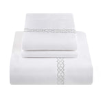 1000 Thread Count Egyptian Cotton Embroidered Duvet Cover Set - Egyptian Cotton Duvet Cover Set by Superior