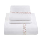 1000 Thread Count Egyptian Cotton Embroidered Duvet Cover Set - Egyptian Cotton Duvet Cover Set by Superior