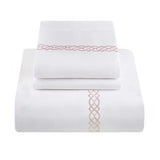 1000 Thread Count Egyptian Cotton Embroidered Duvet Cover Set - Egyptian Cotton Duvet Cover Set by Superior