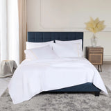 Egyptian Cotton 1000 Thread Count Embroidered Bed Sheet Set - Egyptian Cotton Sheet Set by Superior